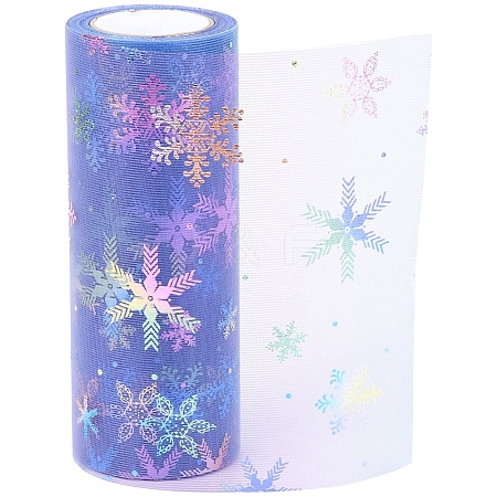 1Roll Christmas Deco Mesh Ribbons OCOR-DJ0001-16B-1