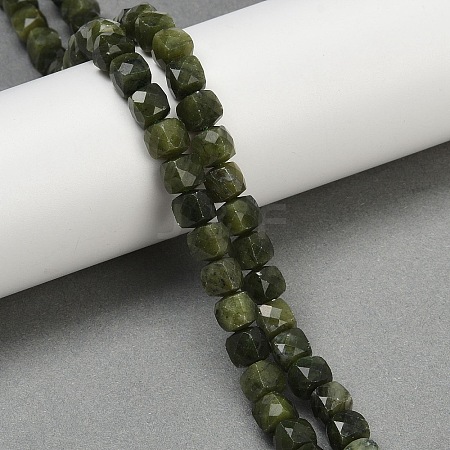 Natural Chinese Southern Jade Beads Strands G-H078-C40-6mm-1