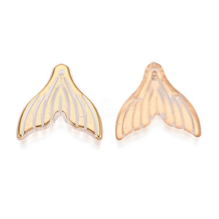 Transparent ABS Plastic Beads TACR-T028-79A-1