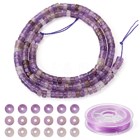 1 Strand Natural Amethyst Beads Strands G-TA0002-98-1