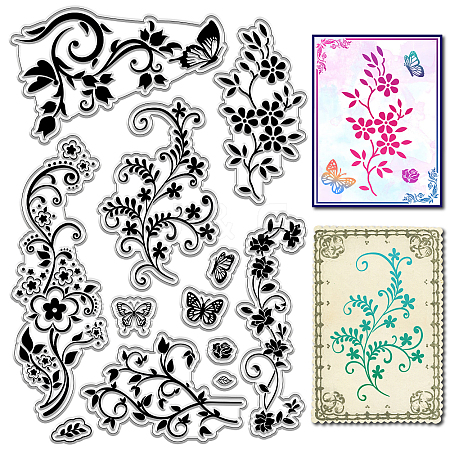 Custom PVC Plastic Clear Stamps DIY-WH0439-0295-1