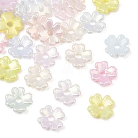 Opaque Acrylic Beads AC-CBAE09B-11-1