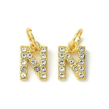 Rack Plating Alloy Rhinestone Pendants PALLOY-S187-01N-1