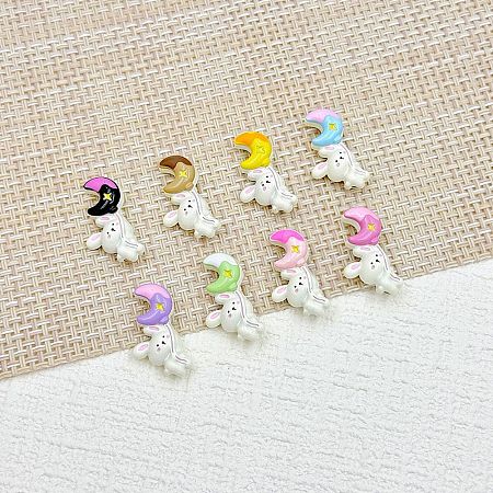 Baking Paint Alloy Enamel Beads FIND-G092-09A-1