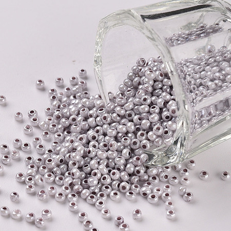 11/0 Grade A Round Glass Seed Beads SEED-N001-B-0489-1