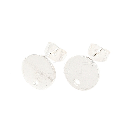 Ion Plating(IP) 304 Stainless Steel Stud Earring Findings STAS-G178-01S-10mm-1