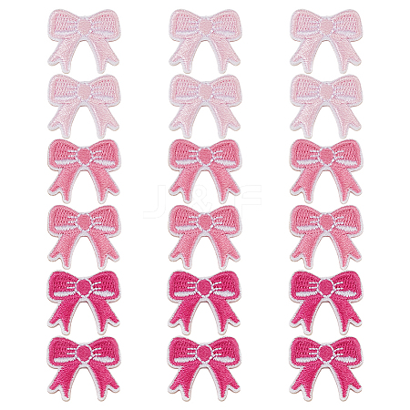 18Pcs 3 Colors Computerized Embroidery Cloth Iron on/Sew on Patches DIY-DR0001-96-1