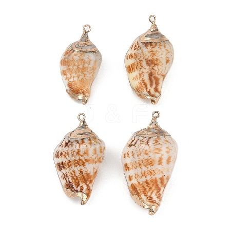 Natural Shell Pendants SHEL-K009-01D-1