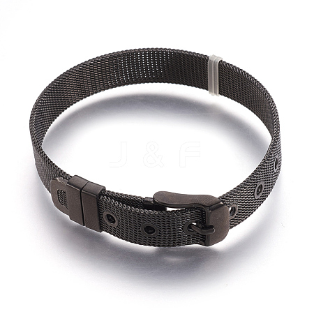 304 Stainless Steel Watch Bands WACH-P015-02B-1