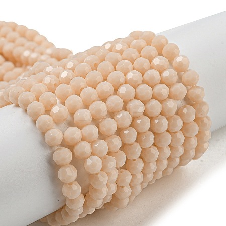 Opaque Glass Beads Stands EGLA-A035-P4mm-D05-1