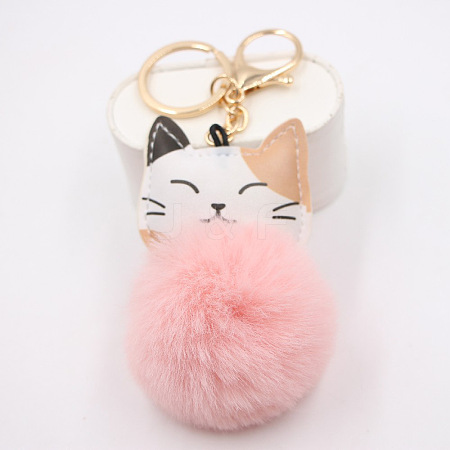 Cute Cat Keychain Plush Pendant for Bags and Wallets ST5180241-1