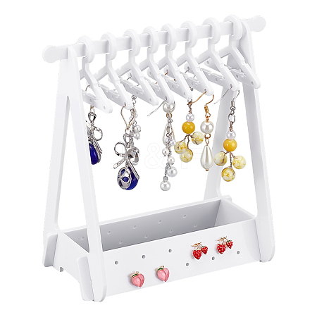 1 Set Coat Hanger Removable Acrylic Earring Displays EDIS-PH0001-92-1