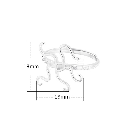 Adjustable 925 Silver Ring Adjustable Ring Findings PW-WG95003-02-1