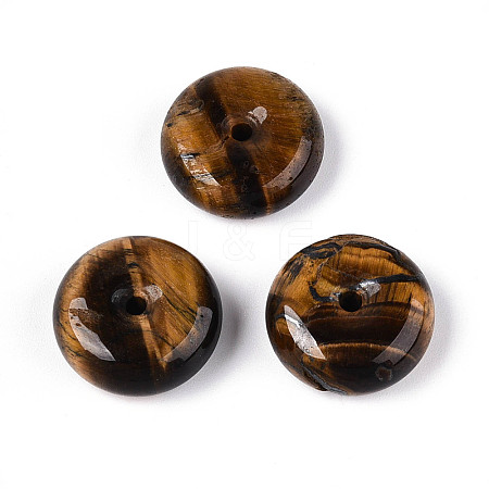 Natural Tiger Eye Pendants G-N353-05A-06-1