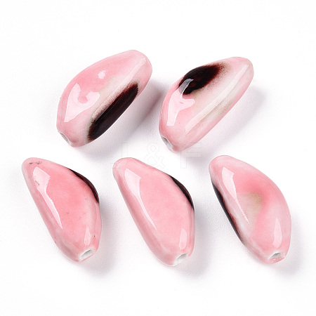 Handmade Porcelain Beads PORC-N008-08B-1