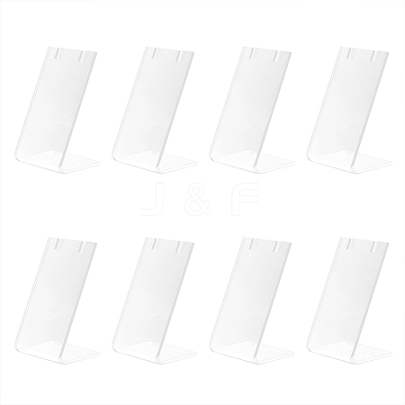 Acrylic Earring/Necklace Displays EDIS-WH0005-03-WH-1