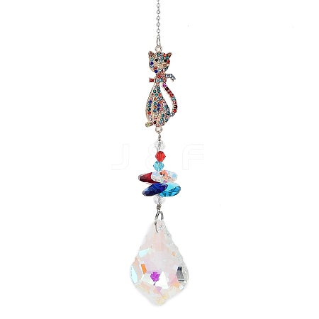 Alloy Hanging Ornaments HJEW-Q012-06D-1