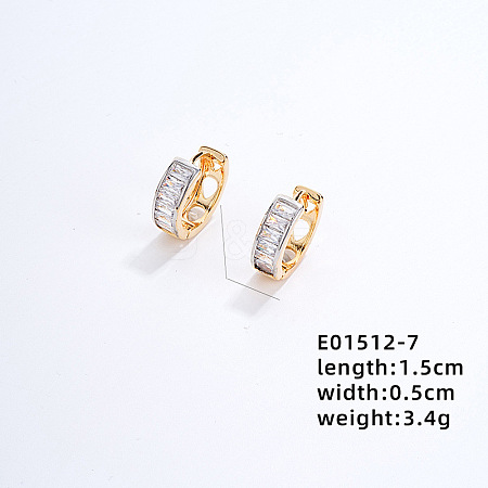 Brass Hoop Earrings WV4993-7-1