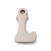 Non-Tarnish 201 Stainless Steel Charms STAS-U016-01P-L-1