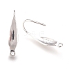 316 Surgical Stainless Steel Earring Hooks X-STAS-P166-10S-3
