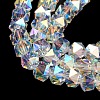 Electroplate Glass Beads Strands LS-GLAA-Q105-02-10-3