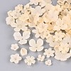 Frosted Acrylic Bead Caps KY-Q004-08G-1