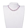 Natural Freshwater Pearl Necklaces NJEW-JN02509-02-5