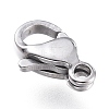 316 Surgical Stainless Steel Lobster Claw Clasps STAS-M281-01P-A-2