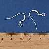 Brass Earring Hooks KK-H258-06C-S-3