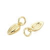 Brass Pendants KK-Q077-14G-2