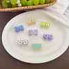 Printed Transparent Acrylic Beads OACR-N163-38-1