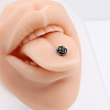 316L Stainless Steel Threadless Labret Stud WGC2550-04-2