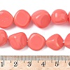 Electroplated Shell Pearl Beads Strands BSHE-D301-02C-4