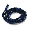 Opaque Solid Color Imitation Jade Glass Beads Strands LS-EGLA-A039-P4mm-L09-2