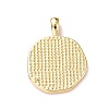 Brass Enamel Pendants KK-G417-01LG-07-2