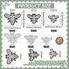 24Pcs 3 Styles Computerized Embroidery Cloth Iron on Sew on Patches PATC-FG0002-73A-2