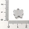 Anti-Tarnish 304 Stainless Steel Charms STAS-M084-01E-P-3