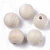 Unfinished Natural Wood Beads LS-WOOD-Q041-04A-1