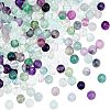 200Pcs Natural Fluorite Beads Strands G-OC0002-69A-1