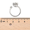Rotatable Open Ring with Cubic Zirconia RJEW-Q776-02P-01-4