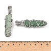 Natural Green Aventurine Pendants G-K338-28P-05-3