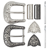 2Boxes 2 Colors Belt Alloy Buckle Sets FIND-BC0014-24-1