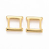 Eco-Friendly Brass Watch Band Clasps LS-KK-M225-32G-1