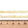 Anti-Tarnish Electroplate Glass Beads Strands GLAA-T025-27C-4