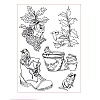 Bird & Mouse & Squirrel Silicone Stamps PW-WGF7CFD-01-1