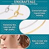 304 Stainless Steel Hoop Earring Findings STAS-UN0003-97-4
