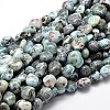 Natural Larimar Nuggets Beads Strands G-E271-128-1