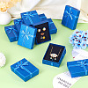 Rectangle Paper Jewelry Set Storage Boxes with Bowknot CON-TAC0014-04E-6