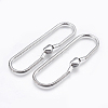 Tarnish Resistant 304 Stainless Steel European Style Chains Bracelet Making X-STAS-E428-10A-P-3