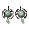 Natural Green Aventurine Pendants GG-CBA7610-03AS-05-1
